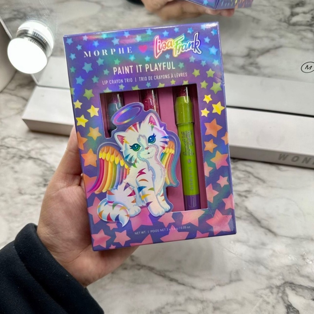 Morphe x Lisa Frank Paint It Playful Lip Trio